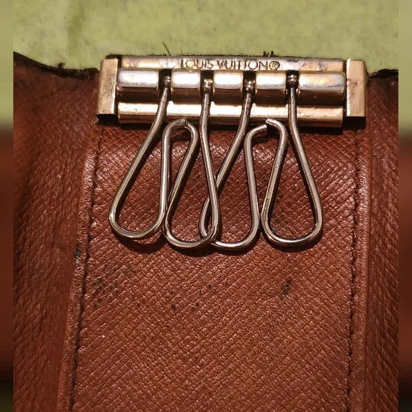 VINTAGE Louis Vuitton Monogram Key Holder Made in France